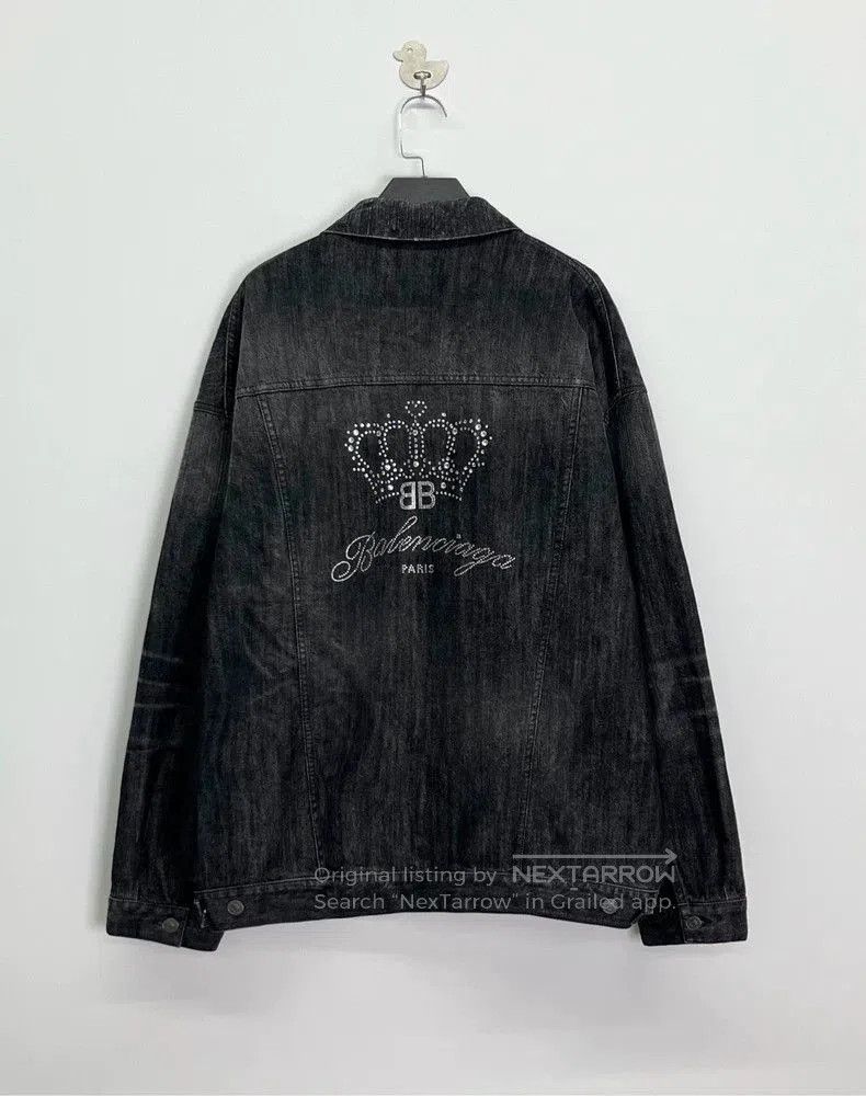 Balenciaga Balenciaga Distressed Denim Jacket SS24. Size US M / EU 48-50 / 2 - 1 Thumbnail