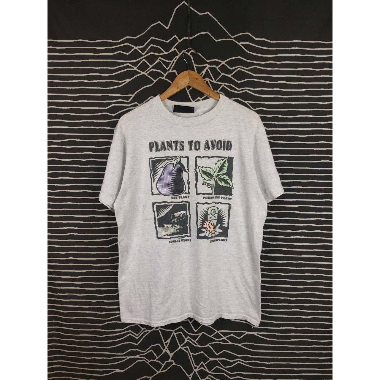 Vintage Vtg 90s Primal Wear Plants To Avoid Face Plant Bicyle Tee Size US L / EU 52-54 / 3 - 7 Thumbnail