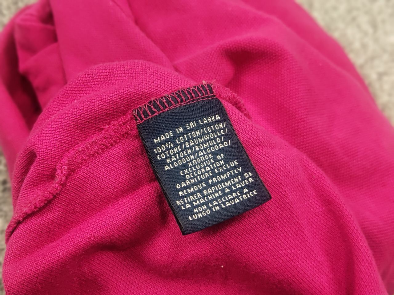 Polo Ralph Lauren Vintage Y2K Style Polo Ralph Lauren Pink Big pony T Shirt Size M / US 6-8 / IT 42-44 - 12 Thumbnail
