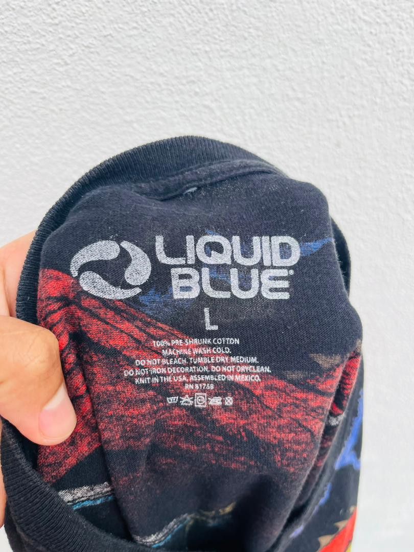 Liquid Blue Vintage Liquid Blue Streetwear Fashion Style Size US L / EU 52-54 / 3 - 7 Thumbnail