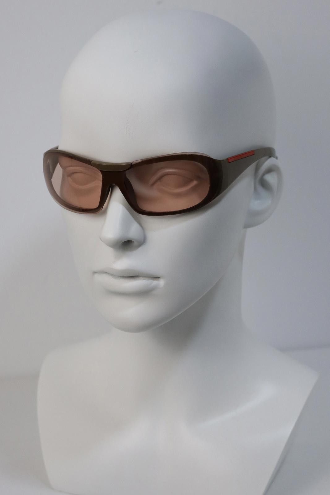 Other Y2k Avant Garde Futuristic Brown Sunglasses Unisex OS Size ONE SIZE - 2 Thumbnail