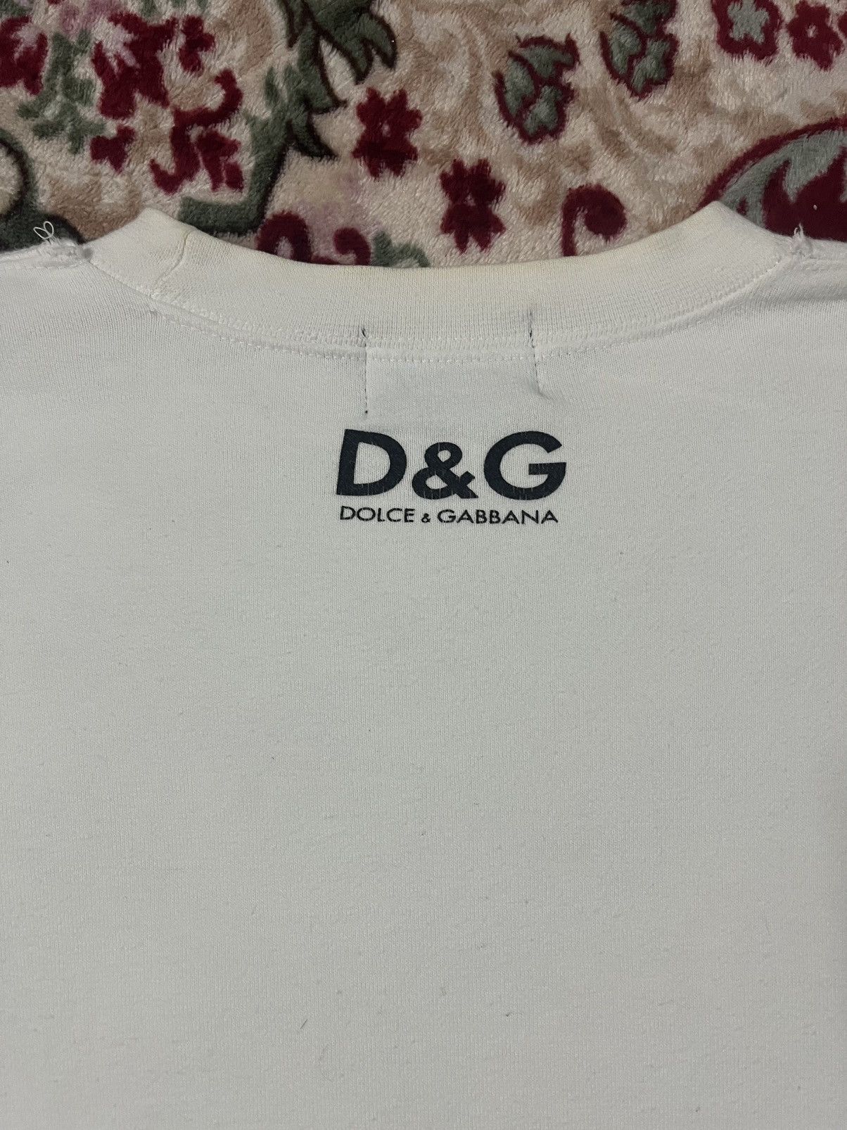 Dolce & Gabbana × Vintage Vintage Dolce & Gabbana Sweatshirt Size US L / EU 52-54 / 3 - 3 Thumbnail