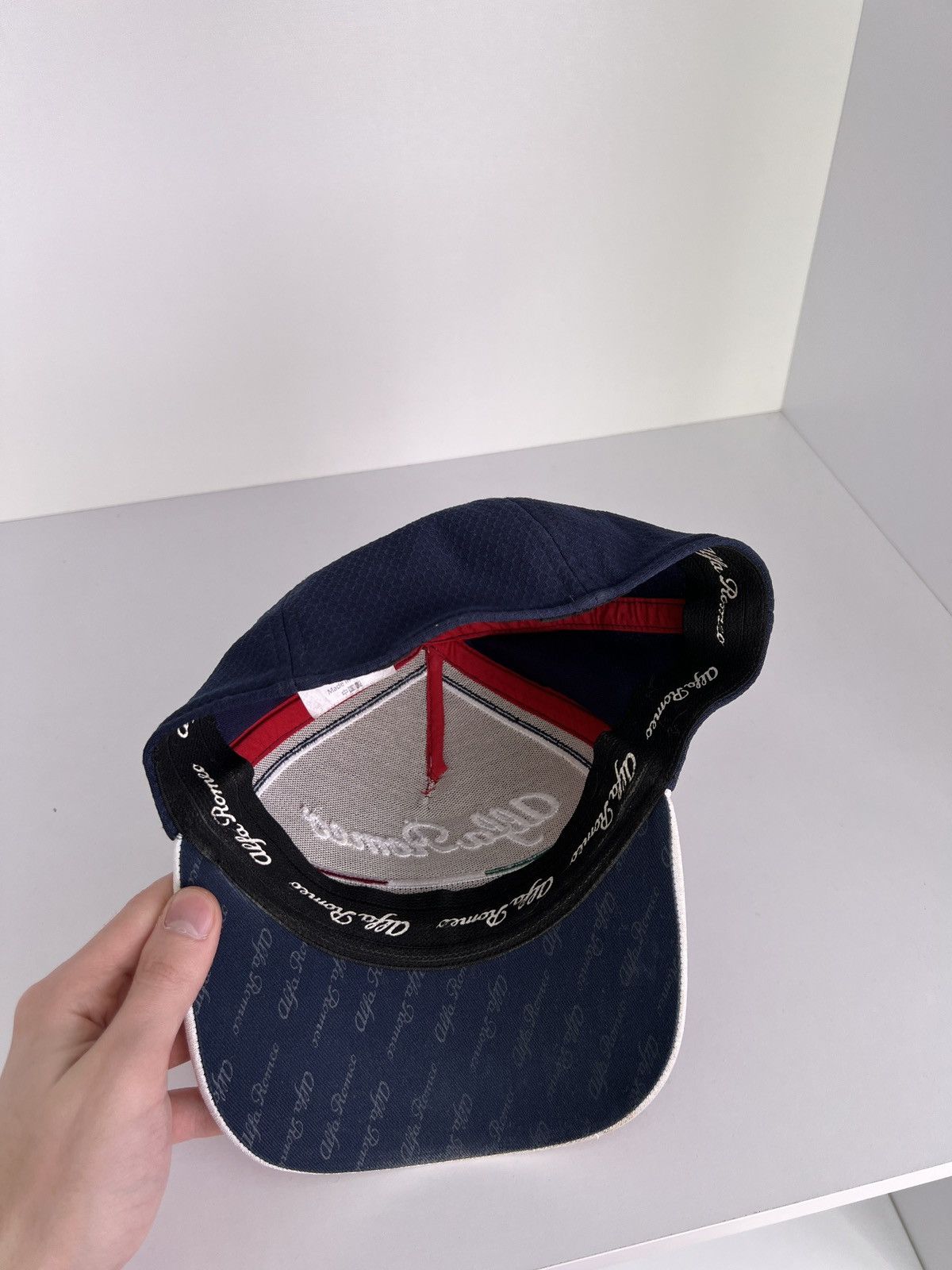 Vintage Vintage Alfa Romeo Racing Cap Size ONE SIZE - 11 Thumbnail