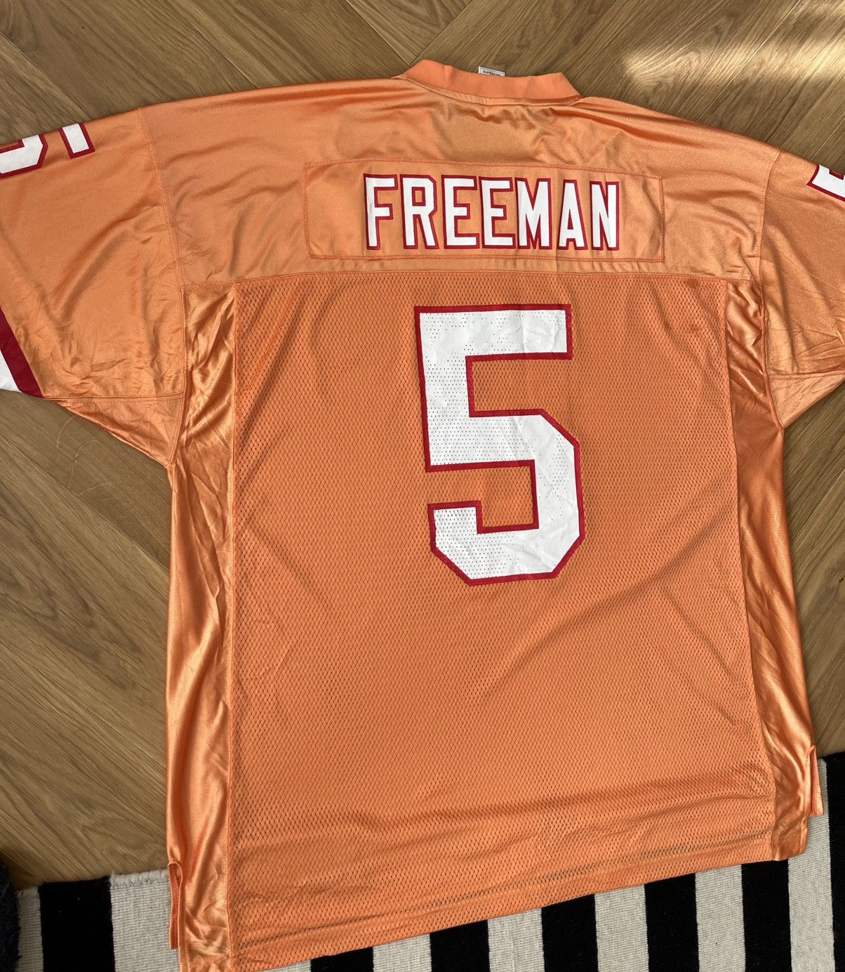 Reebok VTG Josh Freeman Tampa Bay Buccaneers #5 Reebok Creamsicle Size US XXL / EU 58 / 5 - 8 Thumbnail