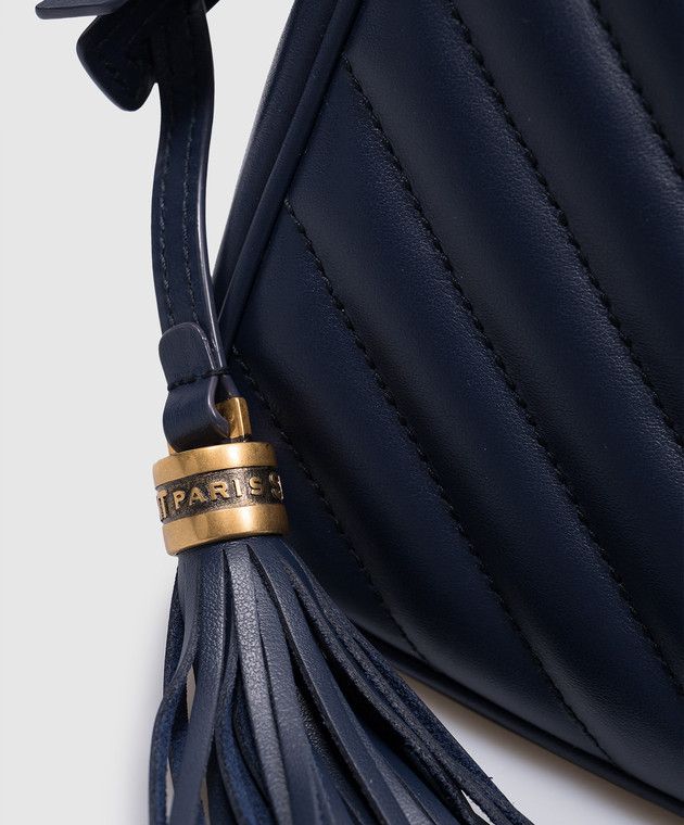 Saint Laurent Paris o1tp1o0125 Size: OS/Lou Camera Bag in Blue Size ONE SIZE - 4 Thumbnail