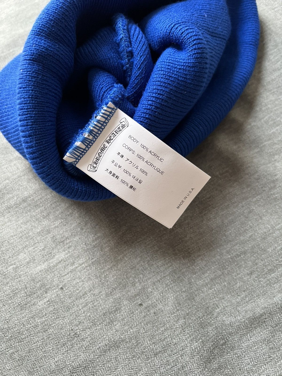 Chrome Hearts Chrome Hearts Blue Watch Cap Size ONE SIZE - 5 Thumbnail