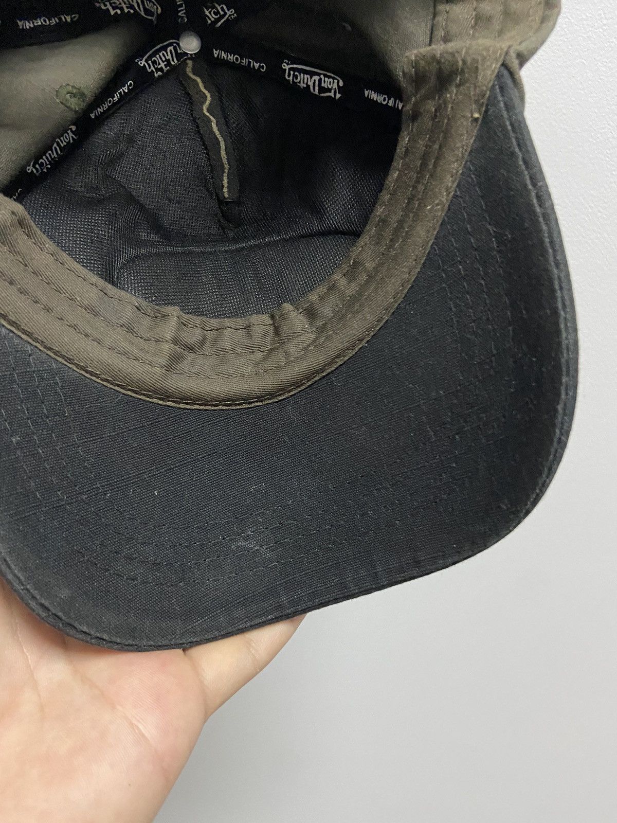 Vintage × Von Dutch Von Dutch Vintage Big Logo Cap Hat Embroidered Y2K Size ONE SIZE - 8 Thumbnail