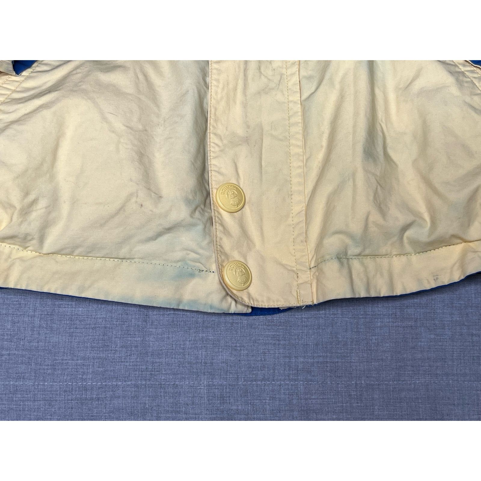 Nautica × Vintage Vintage 90s Nautica Sport Reversible Blue and Yellow Jacket Size US XL / EU 56 / 4 - 10 Thumbnail