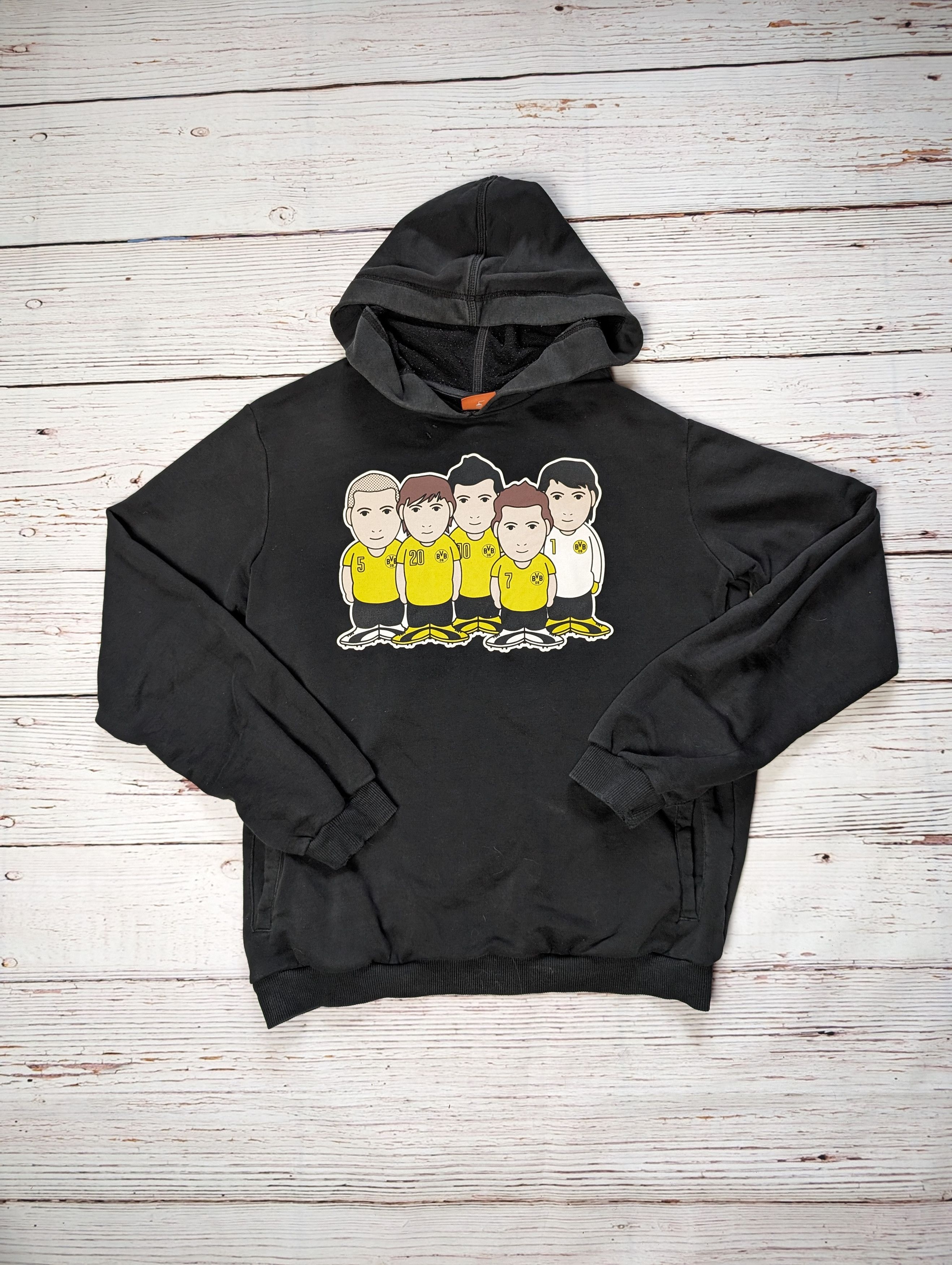 BVB Elements Hoodie - Official Borussia Dortmund Produktbild-Vorschau 3