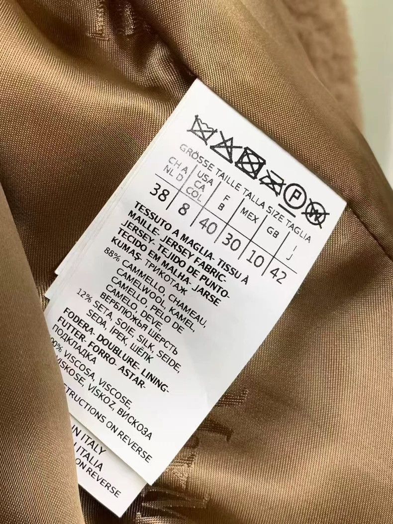 Max Mara Classic Teddy Bear Coat Jacket