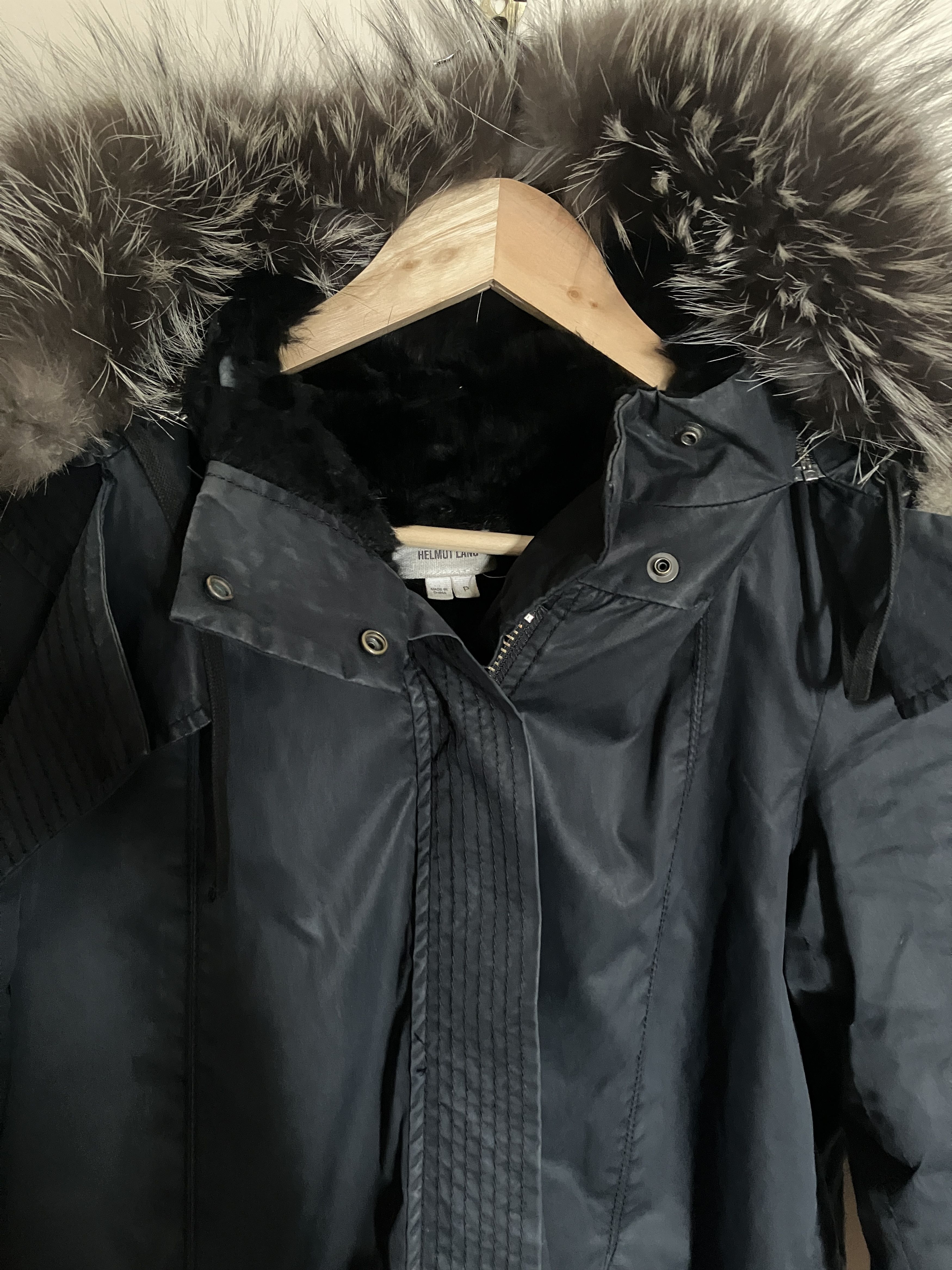 Helmut Lang Archive Helmut Lang Fur Lined Parka Size US S / EU 44-46 / 1 - 3 Thumbnail