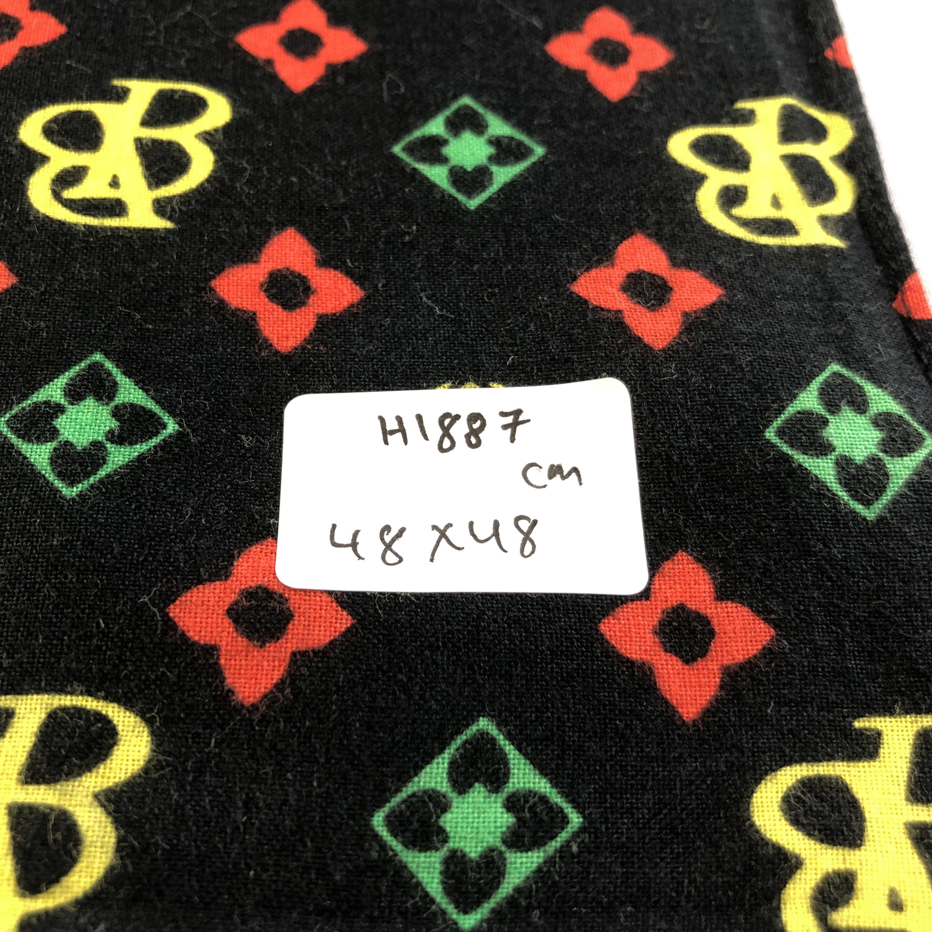 Beams Plus Beams Boy Monogram Handkerchief Neckerchief Bandana H1887 Size ONE SIZE - 7 Thumbnail
