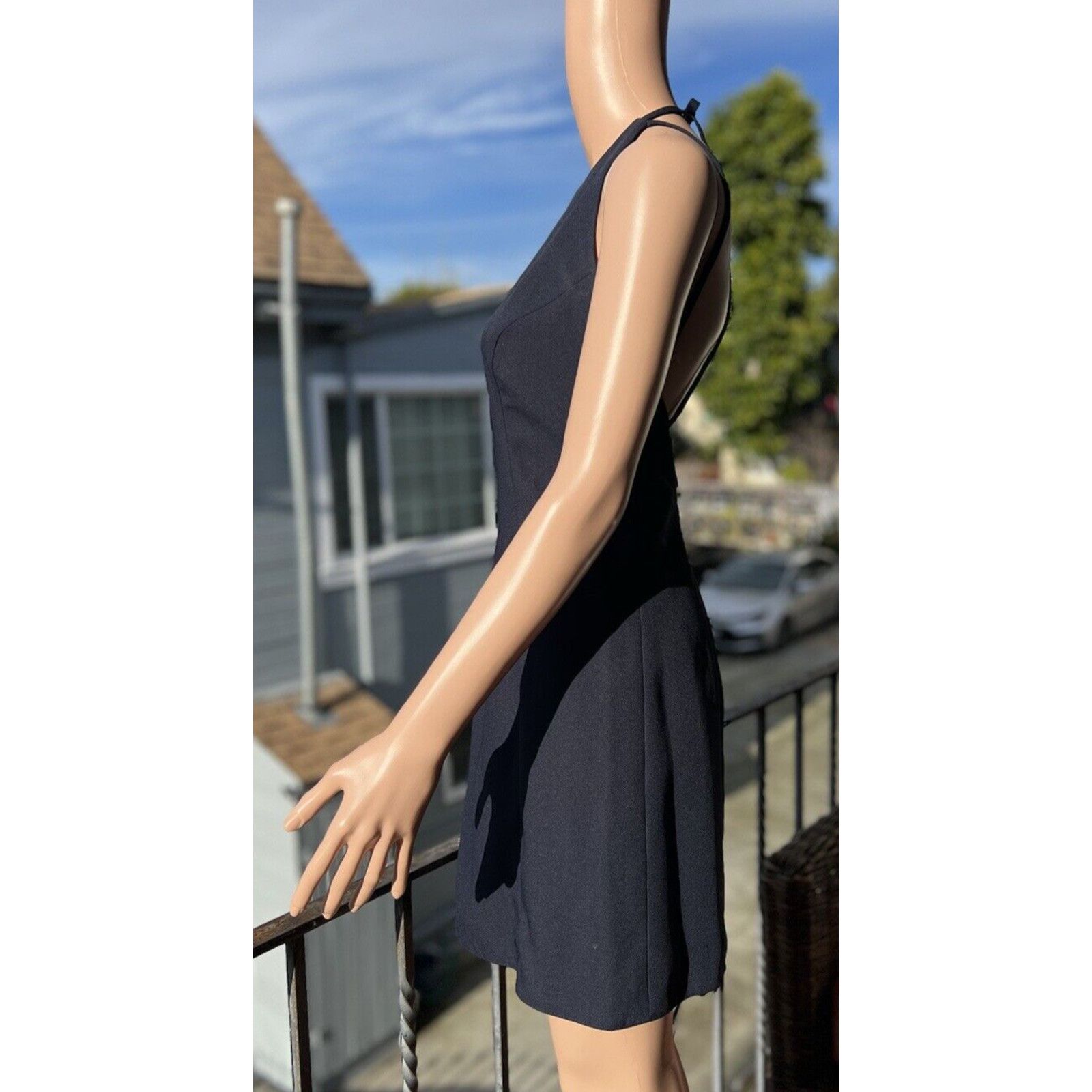 Other Warren Petites Dress Sleeveless Backless Navy Blue Size 2 Size XS / US 0-2 / IT 36-38 - 3 Thumbnail