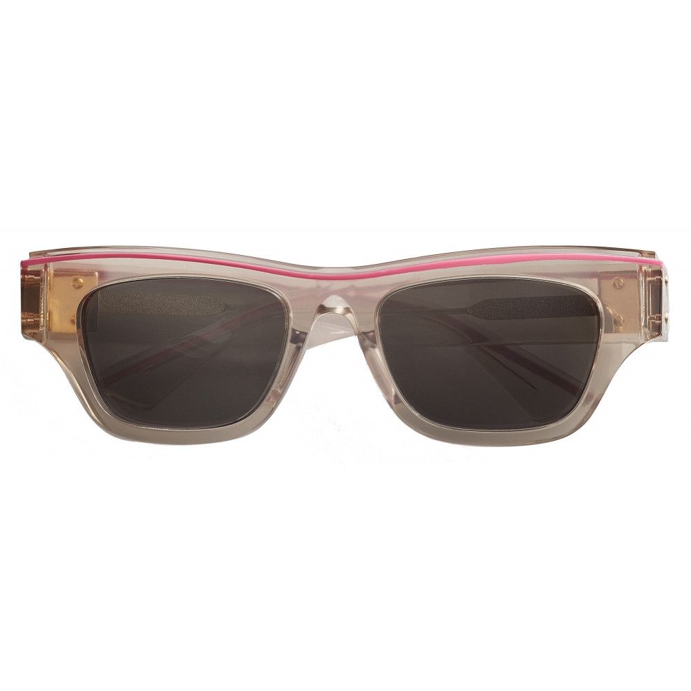 o1w1db10823 Acetate Square Sunglasses in Pink