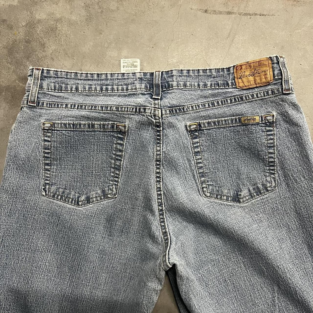 Levi's Crazy Vintage Y2K/2000s Levis Straight Leg Light Wash Denim Jeans! Size US 34 / EU 50 - 5 Thumbnail