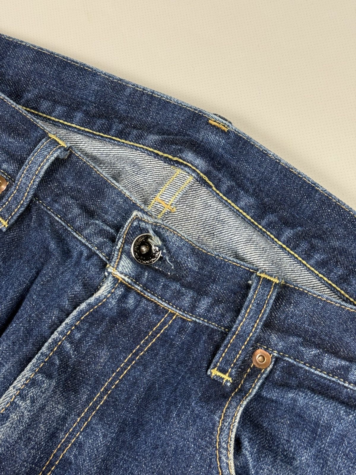 Japanese Brand Japanese Crafted Selvedge Denim Men’s Jeans Size 34 32 Size US 34 / EU 50 - 10 Thumbnail