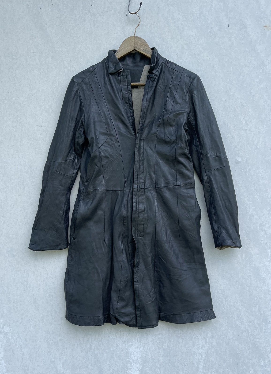 If Six Was Nine × Japanese Brand × KMRii 🔥VINTAGE HOCQUY SHEEP LEATHER COAT/JACKET Size US S / EU 44-46 / 1 - 3 Thumbnail