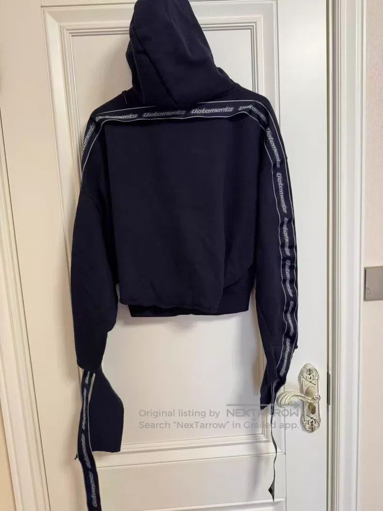 Vetements VETEMENTS Blue Ribbon Hoodie Size US XS / EU 42 / 0 - 2 Thumbnail