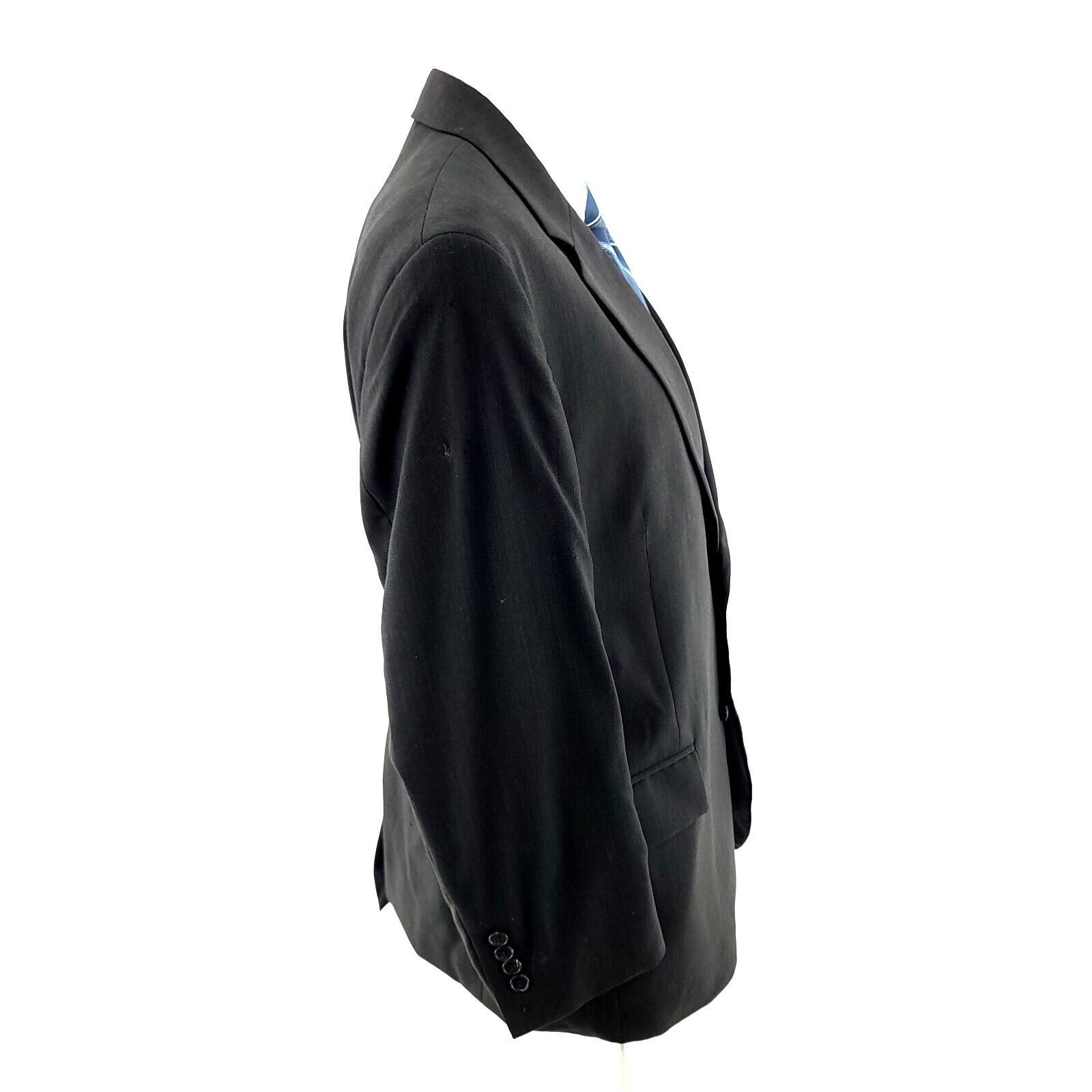 Jos. A. Bank DAMAGED Jos A Bank Jos A Bank 2 Button Blazer 40R Gray Check Size 40R - 9 Thumbnail