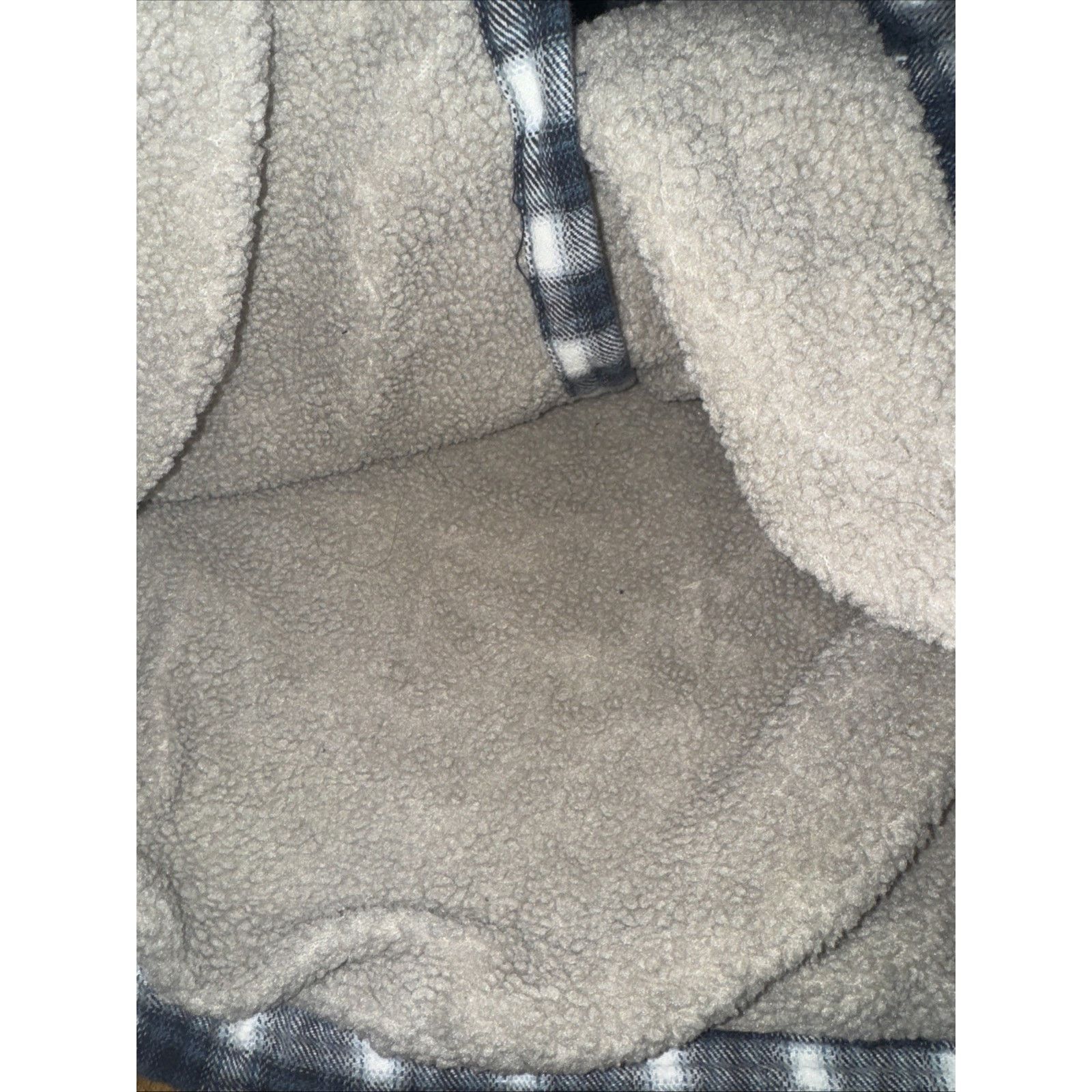 Mossimo × Vintage Mossimo Fleece Lined Flannel Shirt Plaid Gray Blue L Youth Size US S / EU 44-46 / 1 - 6 Thumbnail