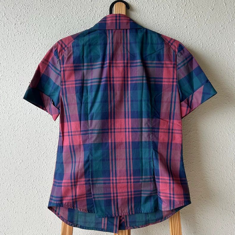 Vivienne Westwood Vivienne Westwood size2 Red checkered ruffled shirt Size M / US 6-8 / IT 42-44 - 3 Thumbnail