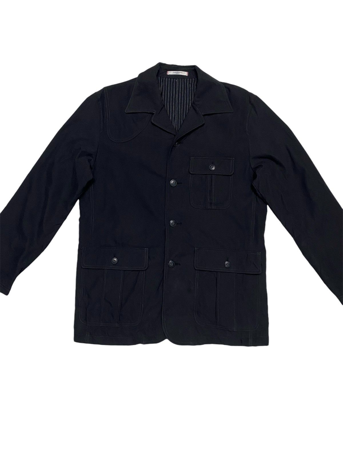 Japanese Brand × Kansai Yamamoto × Vintage Vintage kansai yamamoto homme chore jacket button up Size US L / EU 52-54 / 3 - 1 Thumbnail