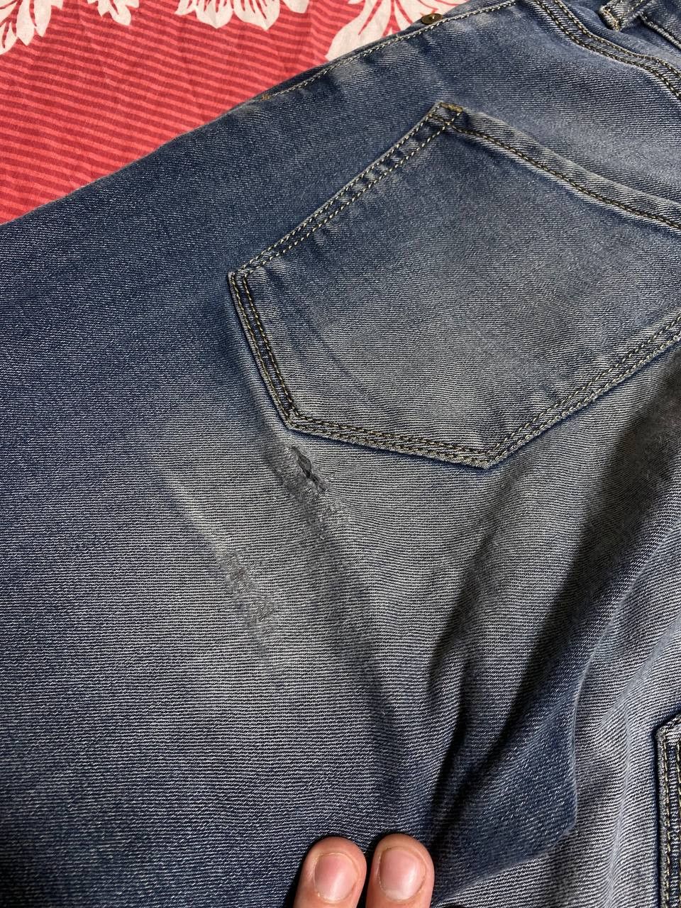 Alberto × Vintage Alberto Men Jeans Trousers Cotton REGULOR SLIM FIT Size US 35 - 19 Thumbnail