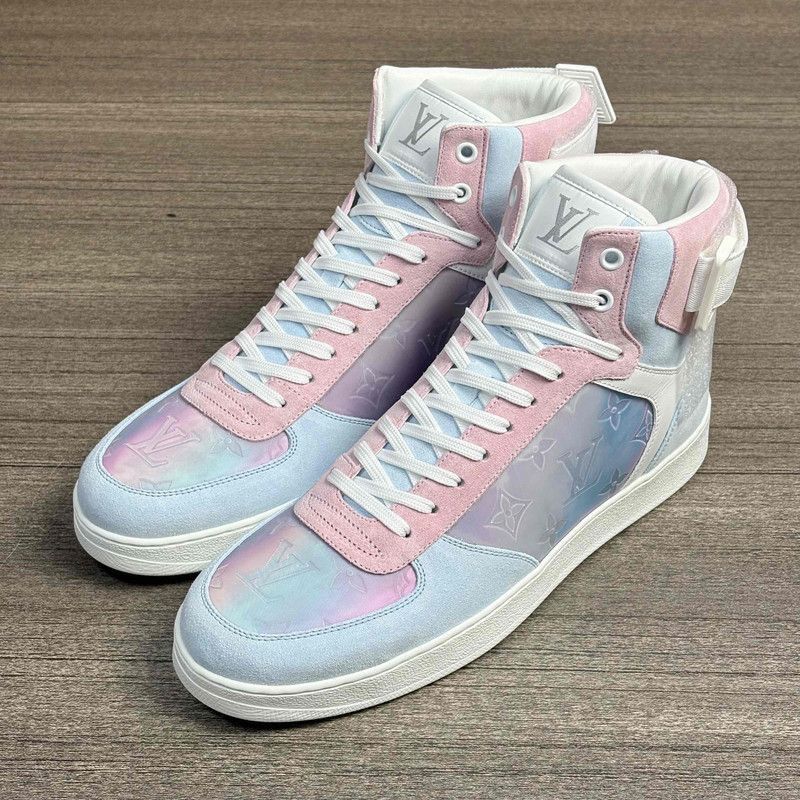 Louis Vuitton Louis Vuitton Rivoli High-Top Fashion Sneakers -2508 Size US 8 / EU 41 - 1 Thumbnail