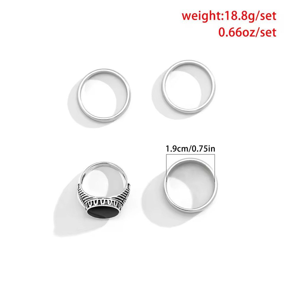 Jewelry 4 Rings Set Size ONE SIZE - 6 Thumbnail