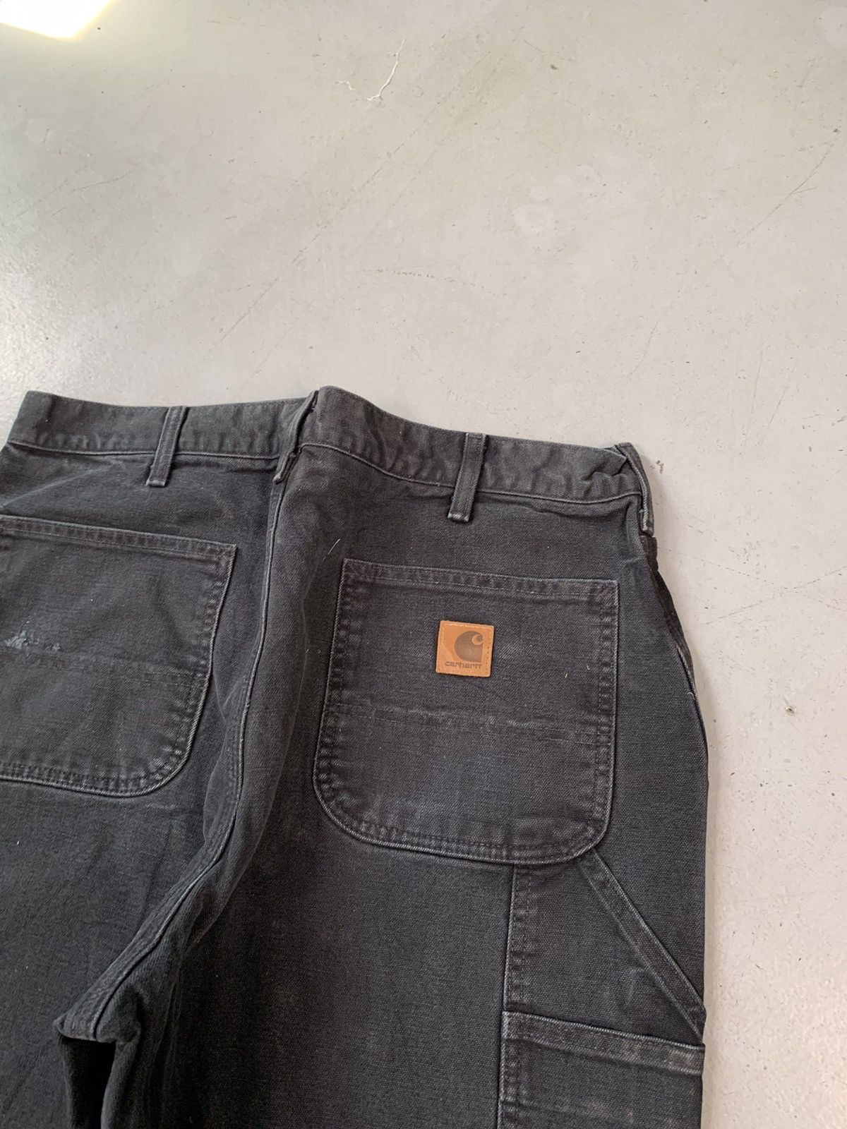 Carhartt Vintage Carhartt B01 BLK double knee workwear denim Size US 34 / EU 50 - 7 Thumbnail