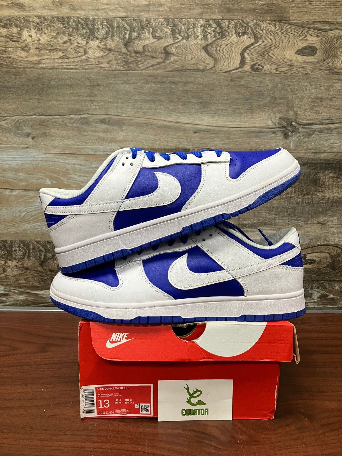 Nike 13-Nike Dunk Racer Blue Size US 13 / EU 46 - 1 Thumbnail