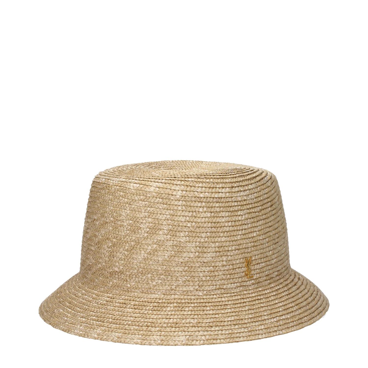 Saint Laurent Paris ob1o1e1124 Size: 58 IT / Straw ( Cap & Hat ) in Beige Size ONE SIZE - 1 Thumbnail