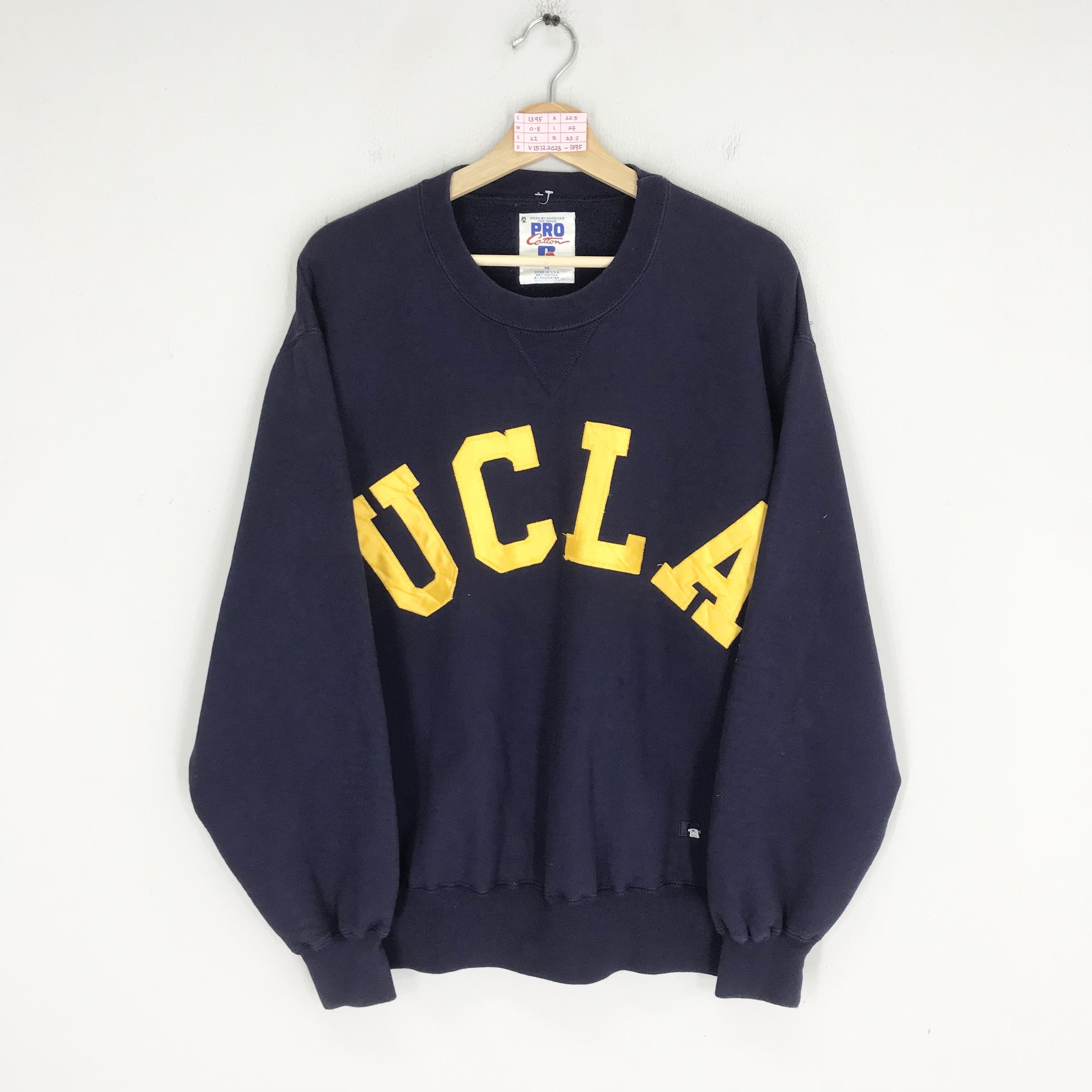 NCAA Vintage 90s UCLA Bruins Ncaa Sweatshirt Size US M / EU 48-50 / 2 - 2 Thumbnail