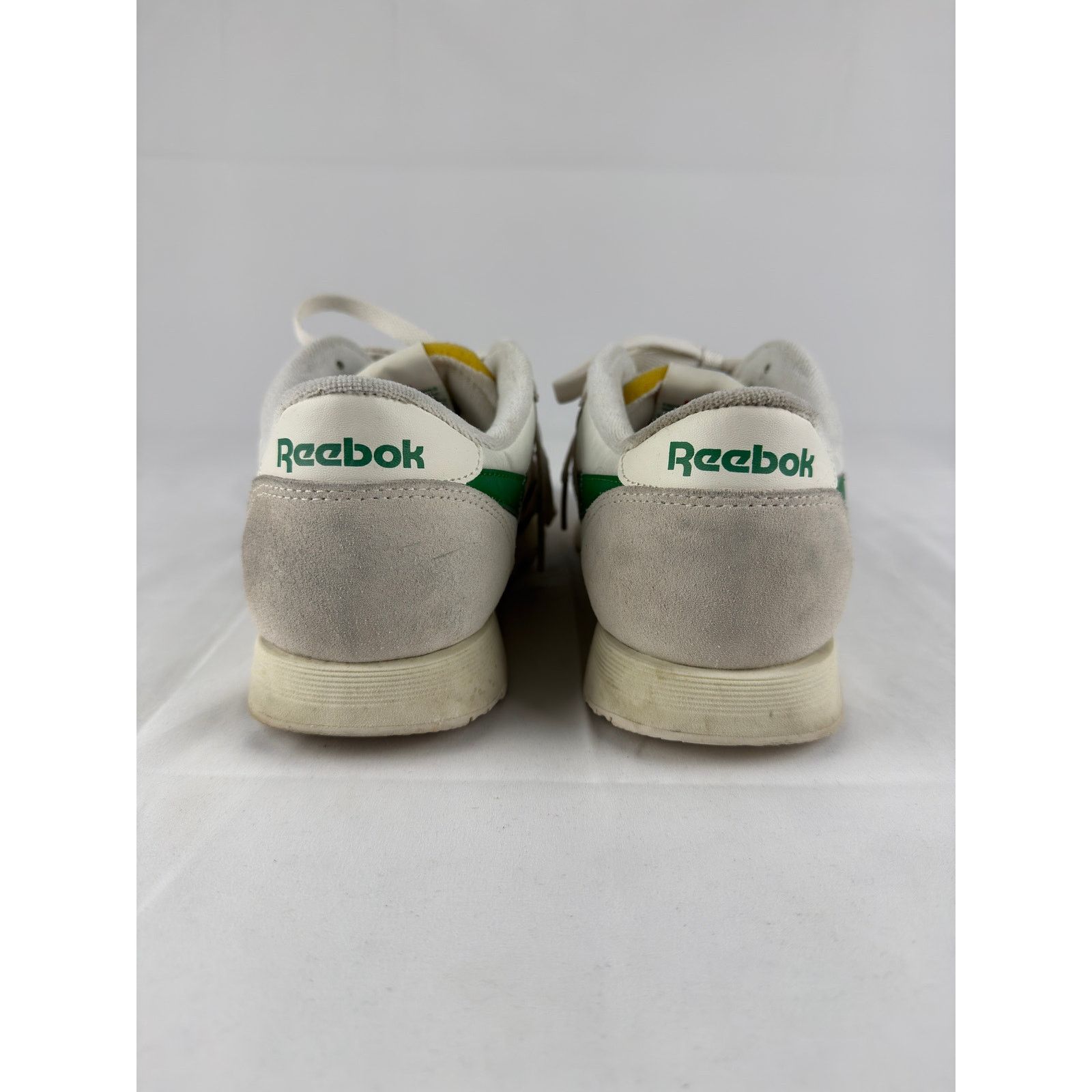 Reebok Reebok CL Nylon Chalk/Green GX8932 Running Shoes Men’s 8 Size US 8 / EU 41 - 9 Thumbnail