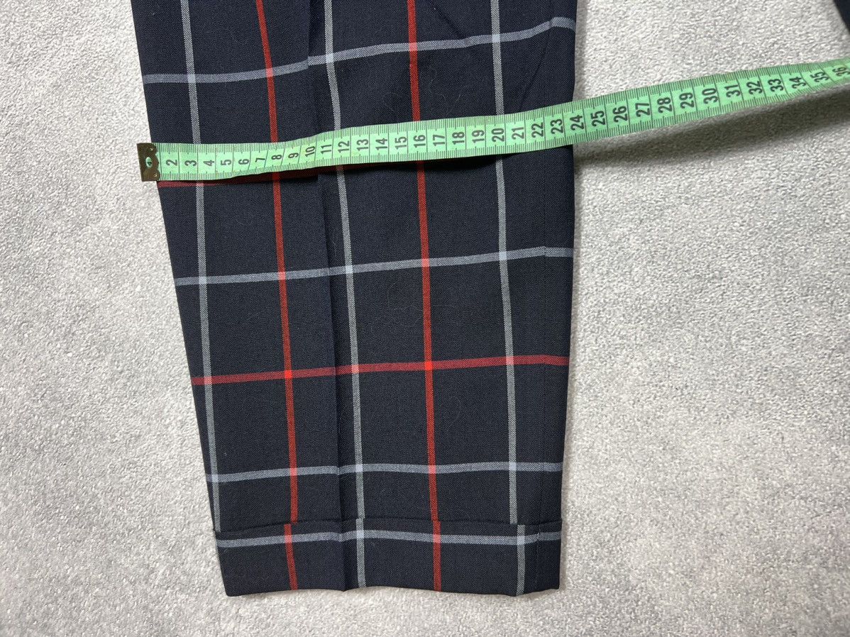 Burberry × Vintage Pants Burberrys Vintage Rare 90s Luxury Drip Y2K Size 29" - 12 Thumbnail