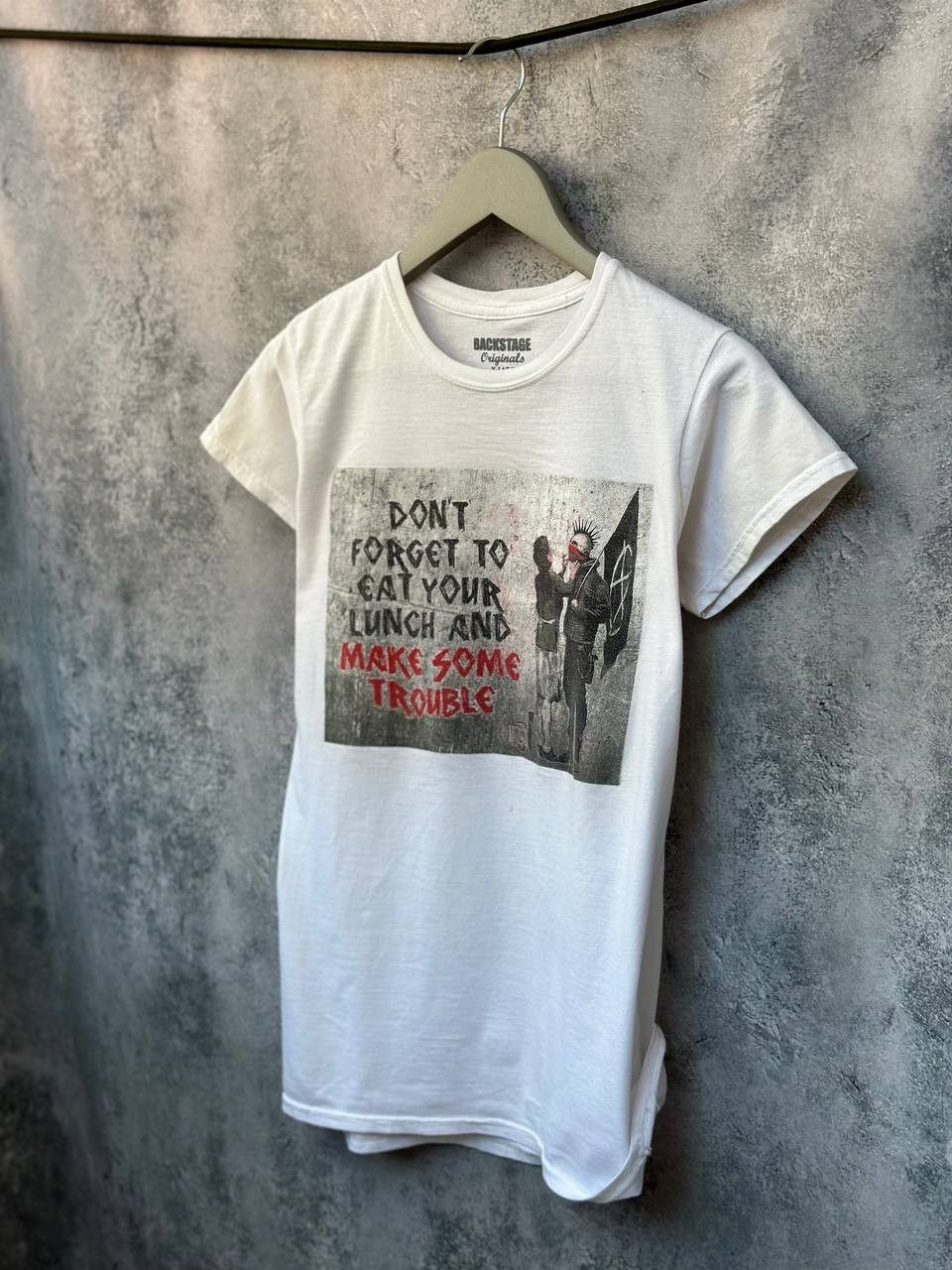 Other Punk Mom Rare BackStage T-Shirt "Make Some Trouble" Size US S / EU 44-46 / 1 - 2 Thumbnail