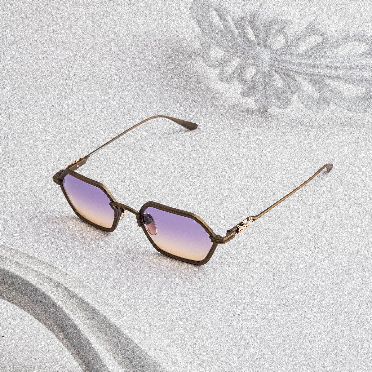 Chrome Hearts CHROME HEARTS DATASS SAND SUNGLASSES Size ONE SIZE - 2 Thumbnail