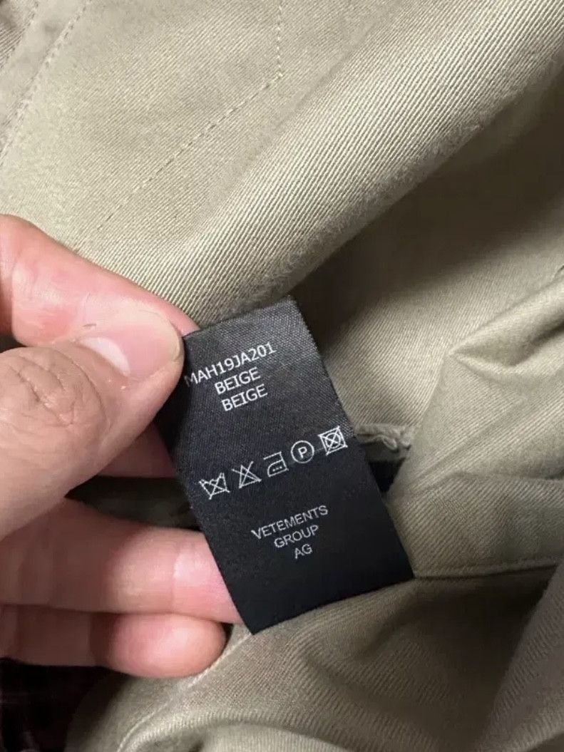 Vetements Vetements Inside Out Cotton Jacket Size US S / EU 44-46 / 1 - 4 Thumbnail