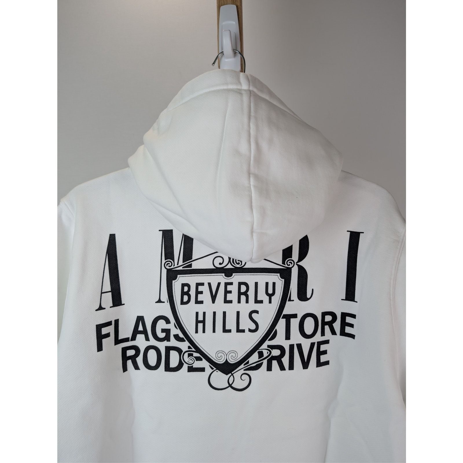 Amiri o1rshd1 Amiri XO Beverly Hills Hoodie in White Size US S / EU 44-46 / 1 - 15 Thumbnail