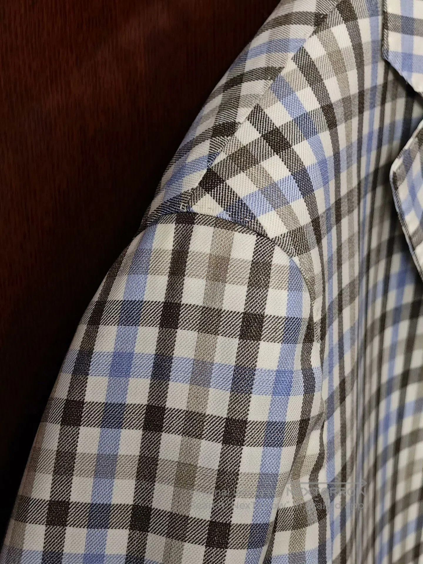 Lubiam Italian Wool Checkered Blazer. Size US S / EU 44-46 / 1 - 3 Thumbnail