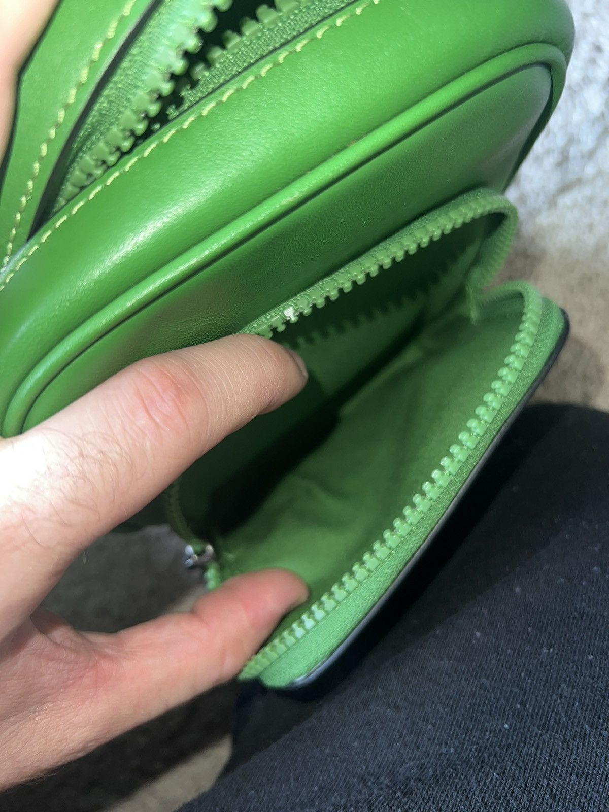 Coach RARE GREEN RACER SLING COACH BAG Size ONE SIZE - 5 Thumbnail