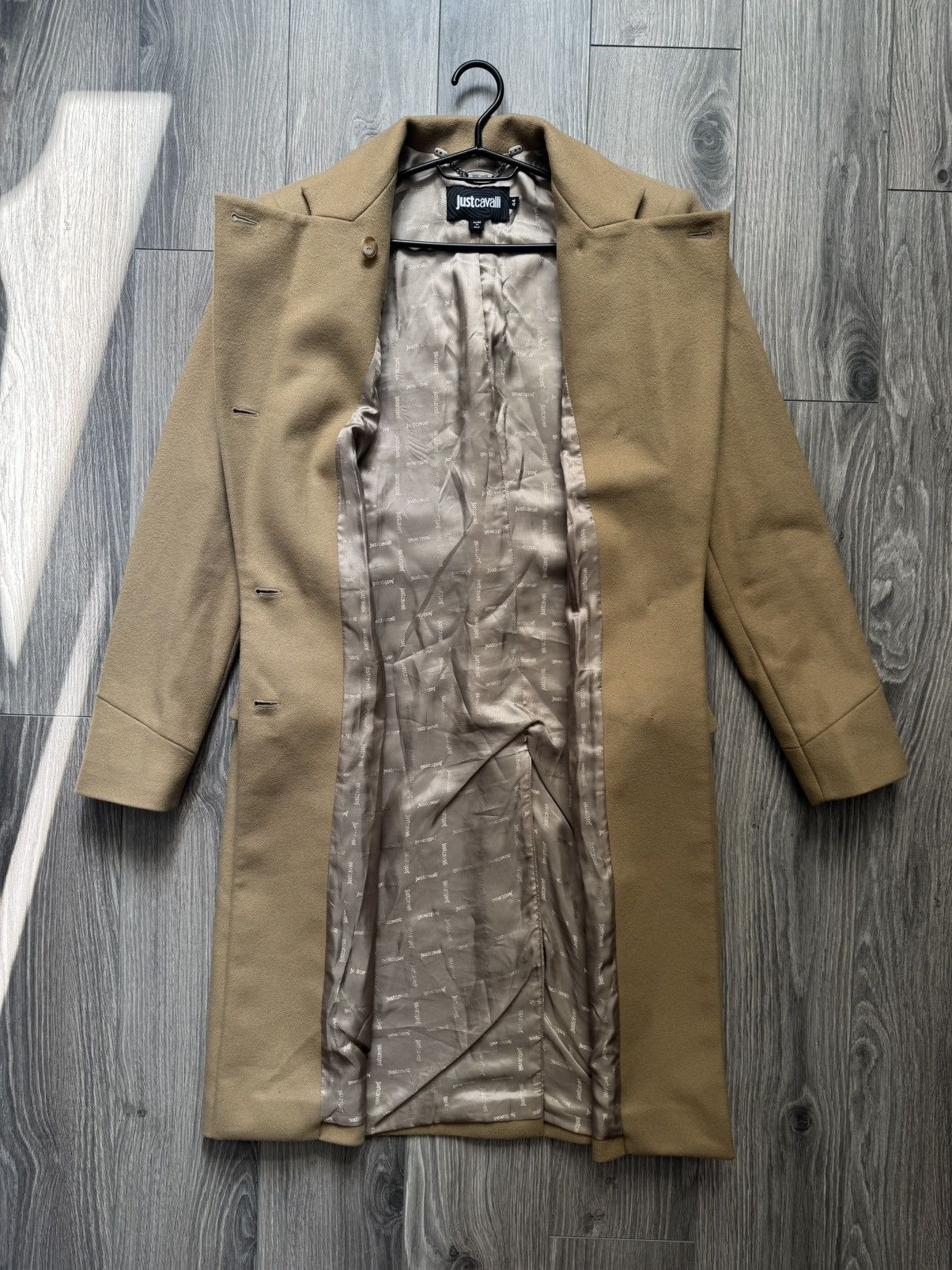 Just Cavalli Roberto Cavalli Just Cavalli vintage wool coat IT44 Size M / US 6-8 / IT 42-44 - 12 Thumbnail