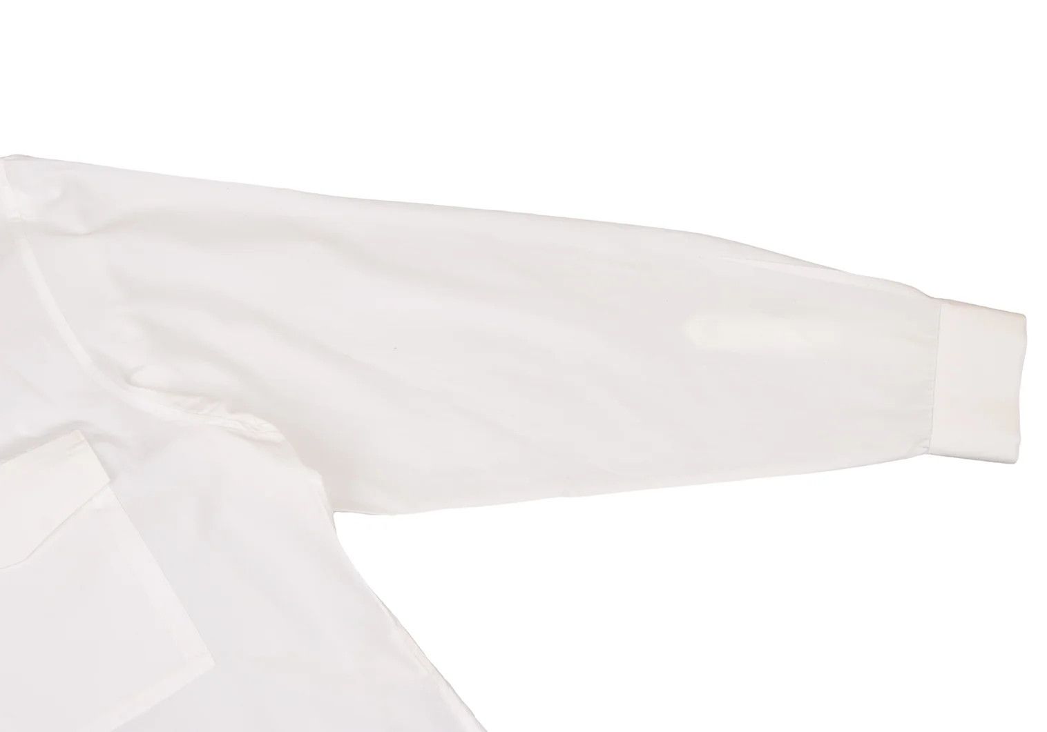 Yohji Yamamoto Yohji Yamamoto Costume D'Homme Open Collar Shirt White Size US S / EU 44-46 / 1 - 7 Thumbnail