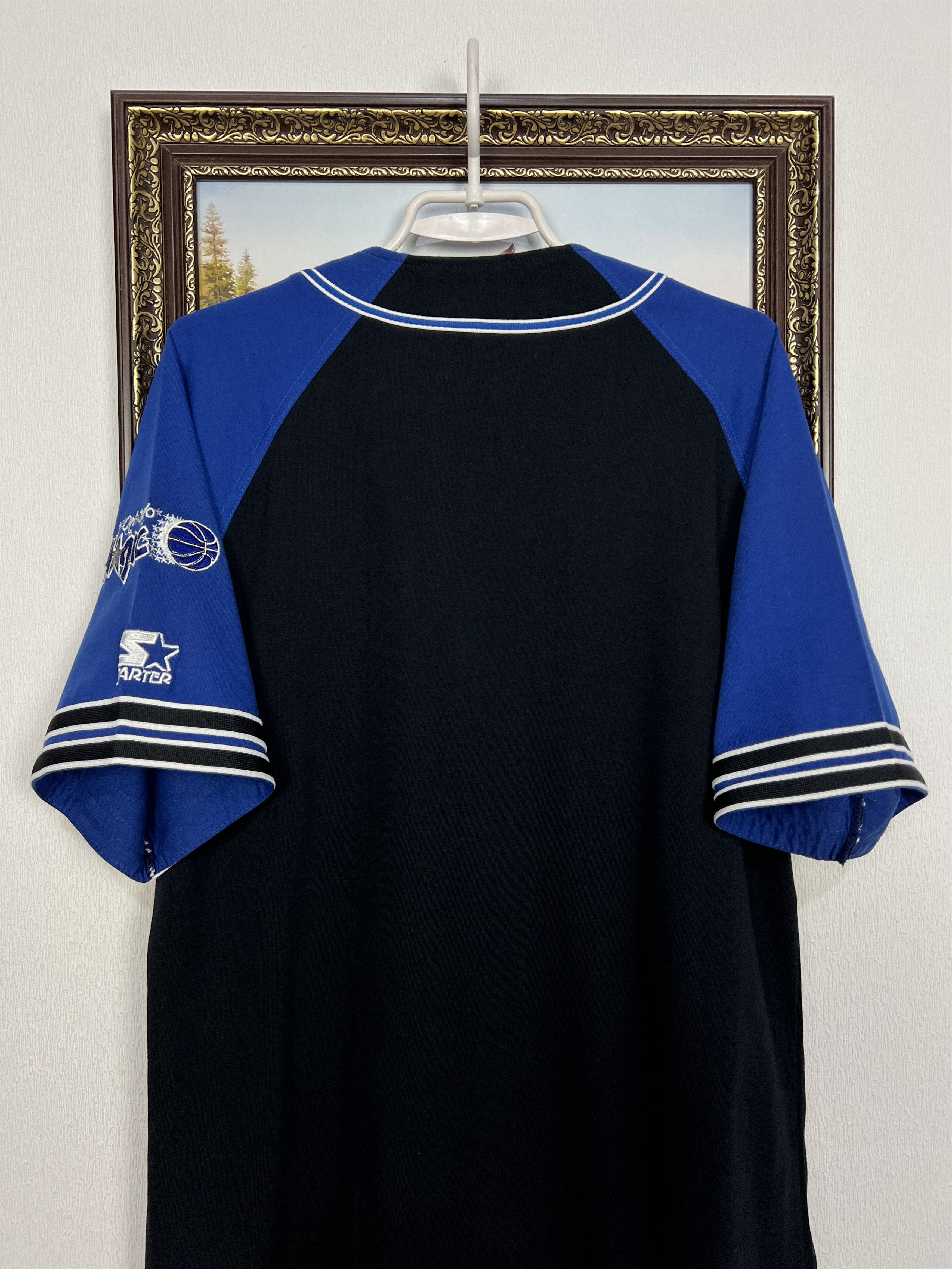 Starter Vintage 90's Orlando Magic NBA Baseball Jersey Trikot Shirt Size US M / EU 48-50 / 2 - 9 Thumbnail