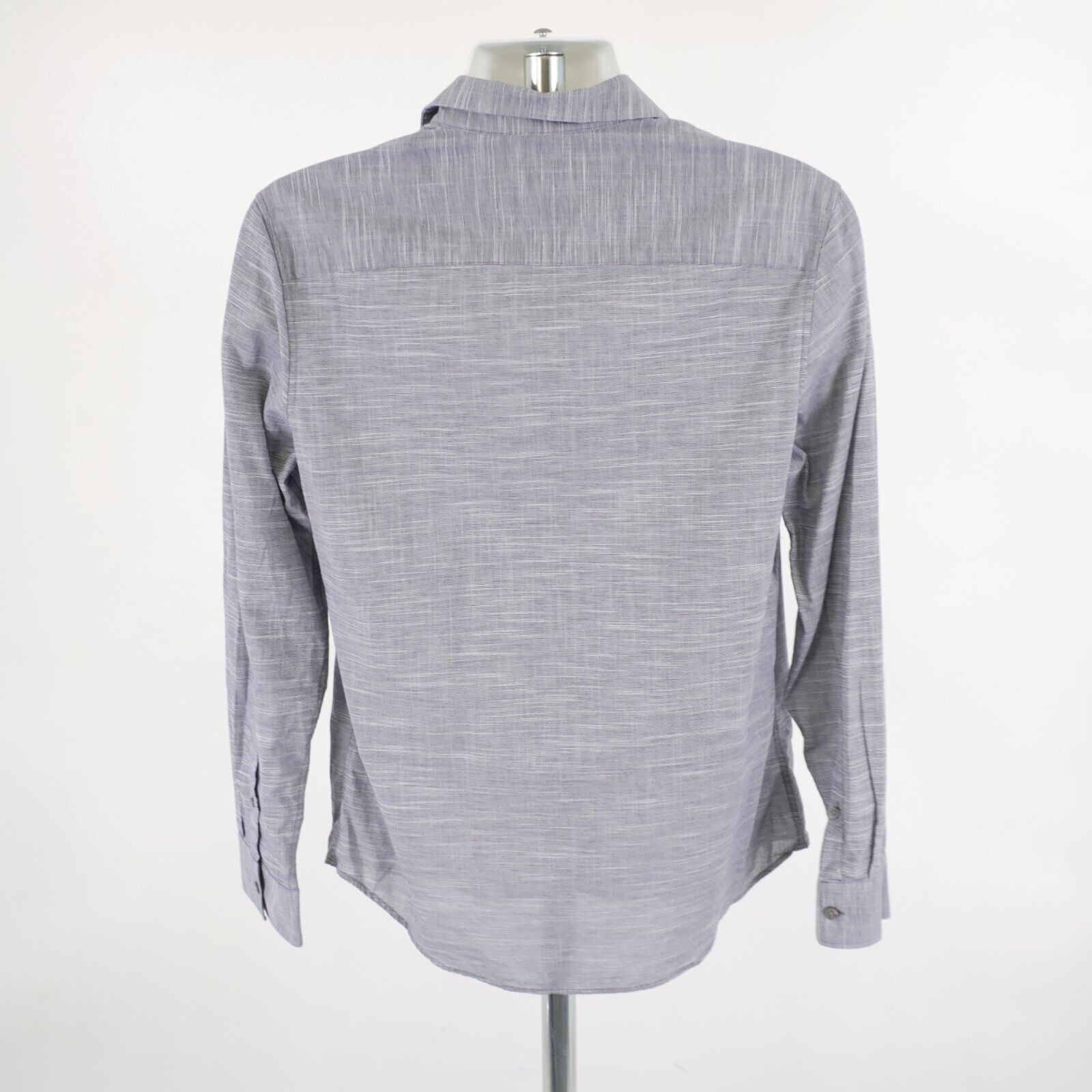 Calvin Klein Calvin Klein Medium Heather Gray Cotton Stretch Collared Dre Size US M / EU 48-50 / 2 - 6 Thumbnail