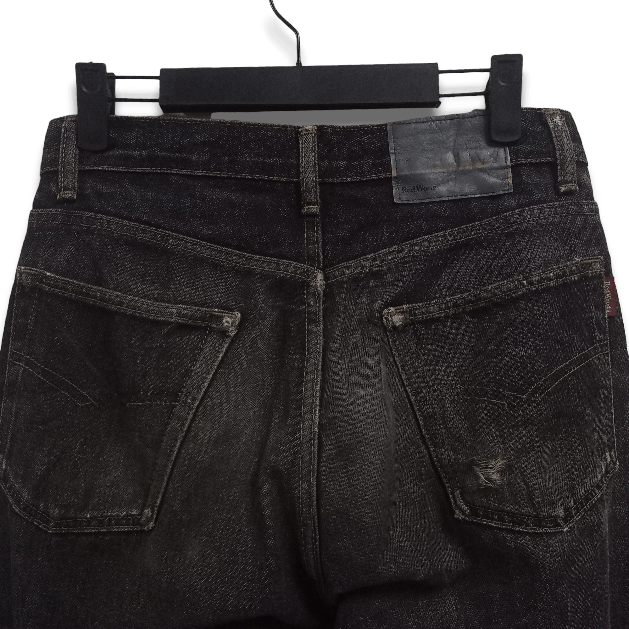 Japanese Brand Vintage Japanese Redwood Punk Style Destroyed Loose Jeans Size US 28 / EU 44 - 7 Thumbnail