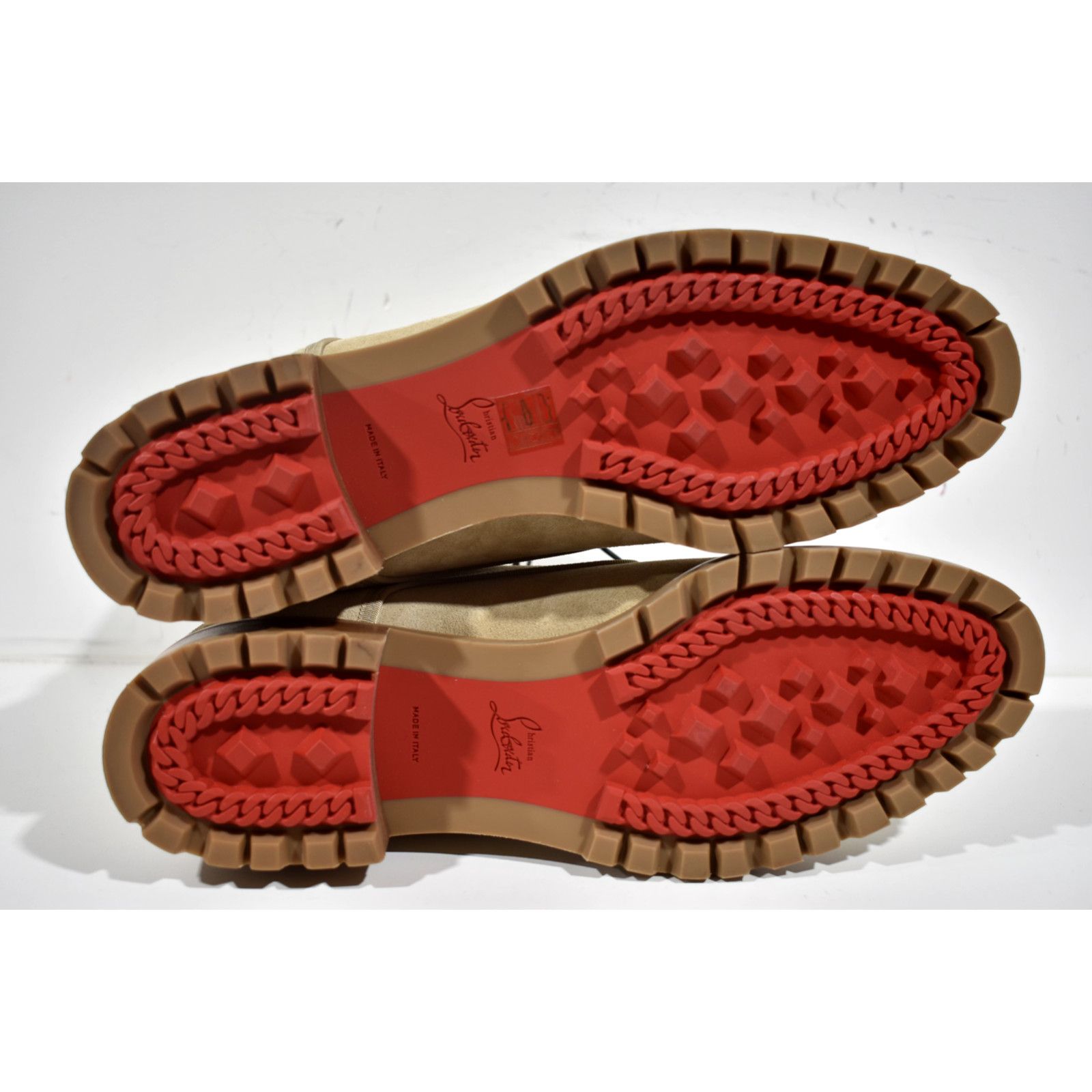 Christian Louboutin Christian Louboutin Suede Combat Lace Up Boot 44.5 11.5 Size US 11.5 / EU 44-45 - 12 Thumbnail