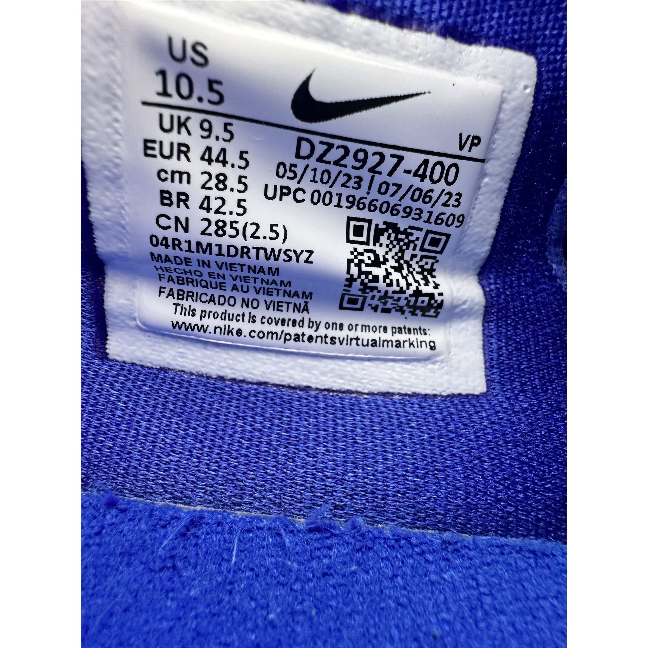 Nike KD16 TB Basketball Shoes (Size 10.5 Mens, 12 Womens) Size US 10.5 / EU 43-44 - 8 Thumbnail
