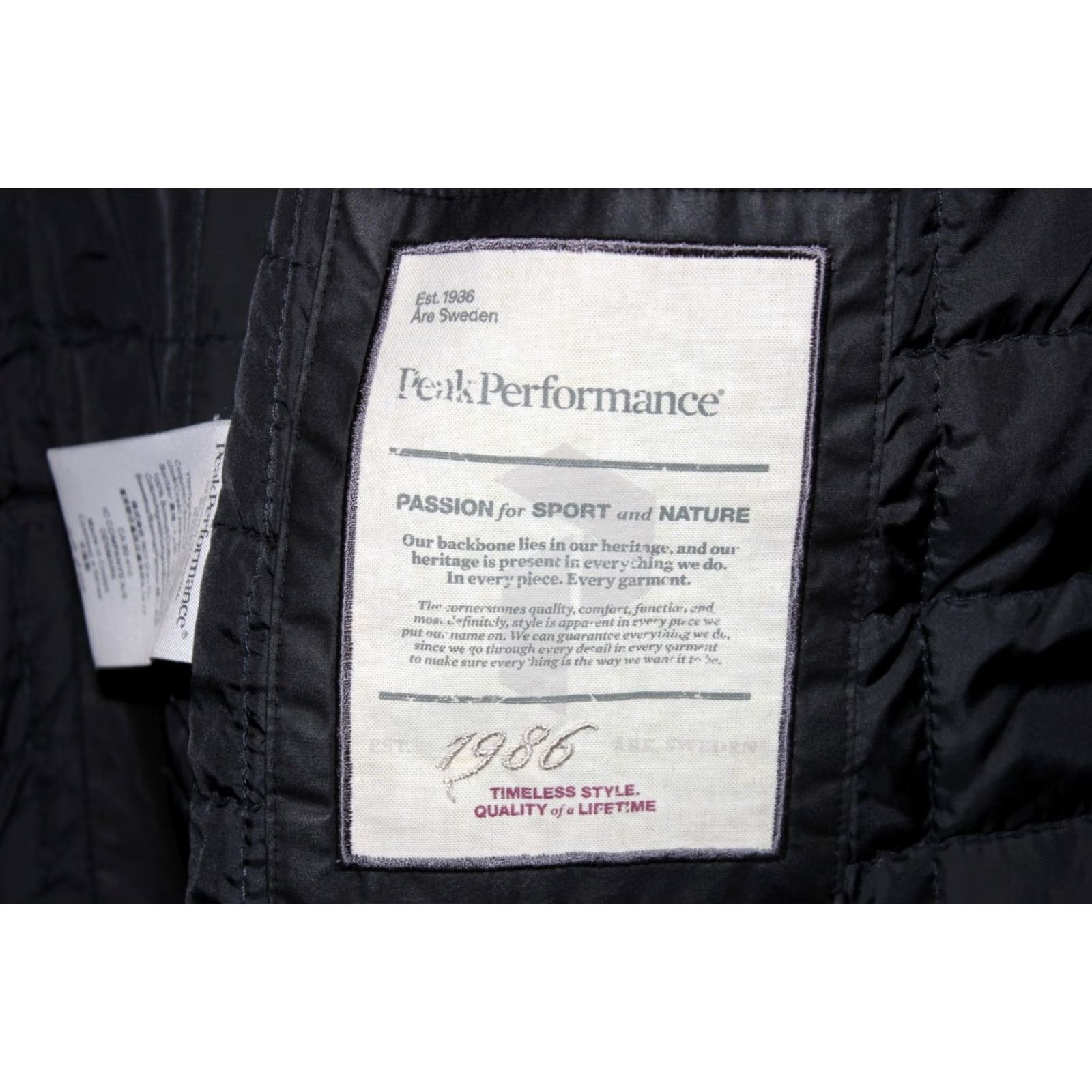 Peak Performance PEAK PERFORMANCE SHYLA Jacket Women Size S Coated Cotton Grey Black Size S / US 4 / IT 40 - 7 Thumbnail