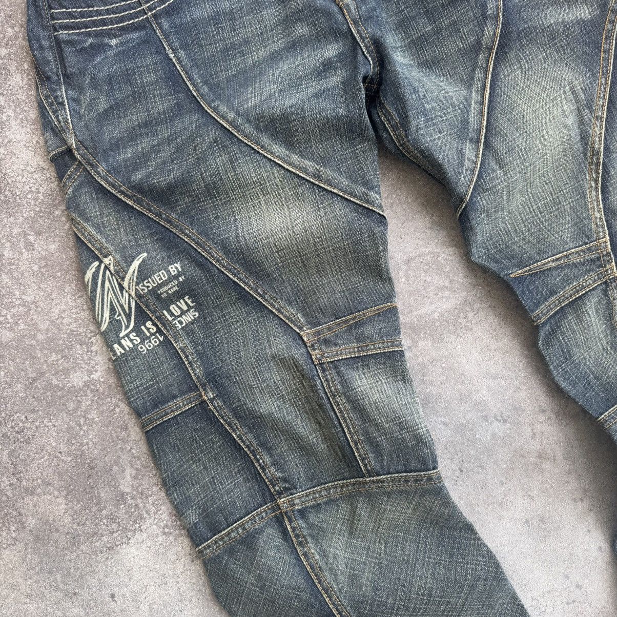 Hysteric Glamour Japanese Style Vintage Avant Garde Washed Jeans Size US 31 - 10 Thumbnail